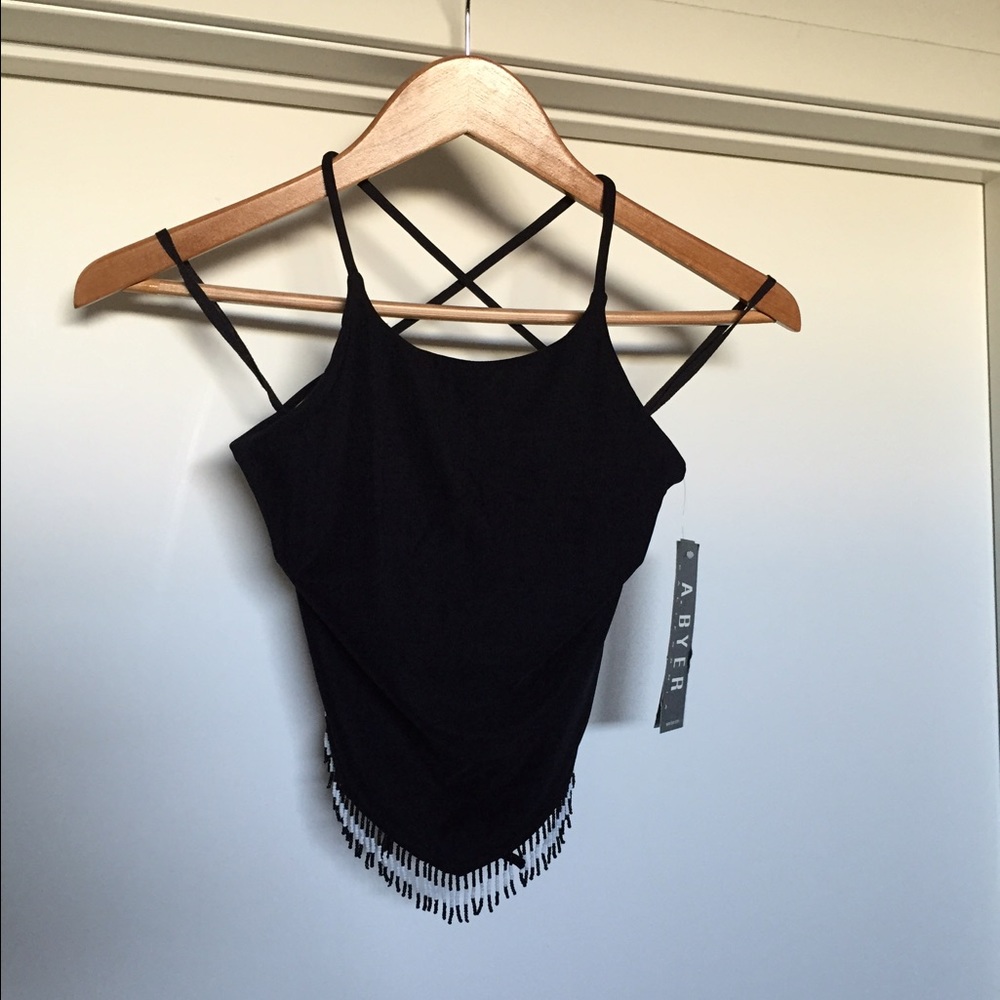 A Byer backless top NWT